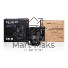 Кулер для процессора Noctua NH-U9S chromax черный, 92 мм, медь, 400-2000 об/мин, 22.8 дБ, 4 pin PWM, 140 Вт, высота 125 мм