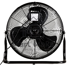 Вентилятор OASIS VN-110B чёрный, напольный, 110 Вт, 3 скорости, 53 см