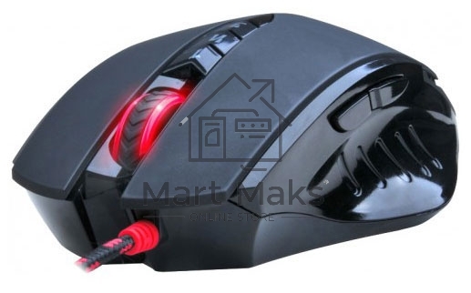 Мышь проводная A4Tech Bloody V8 черный, 3200 dpi, USB, кнопки - 8