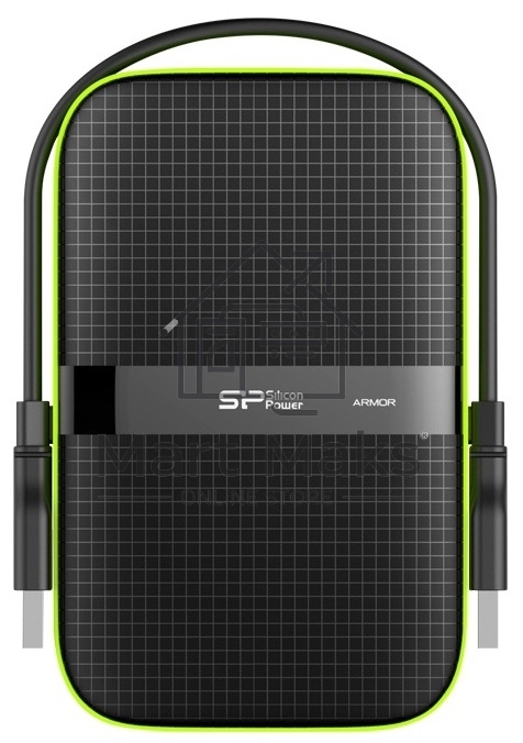 Внешний жесткий диск Silicon Power USB 3.0 2Tb A60 SP020TBPHDA60S3K Armor 2.5