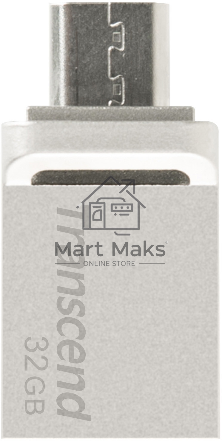 Флешка USB R/W R/W Transcend 32GB JetFlash 880, USB 3.0 OTG,Металл