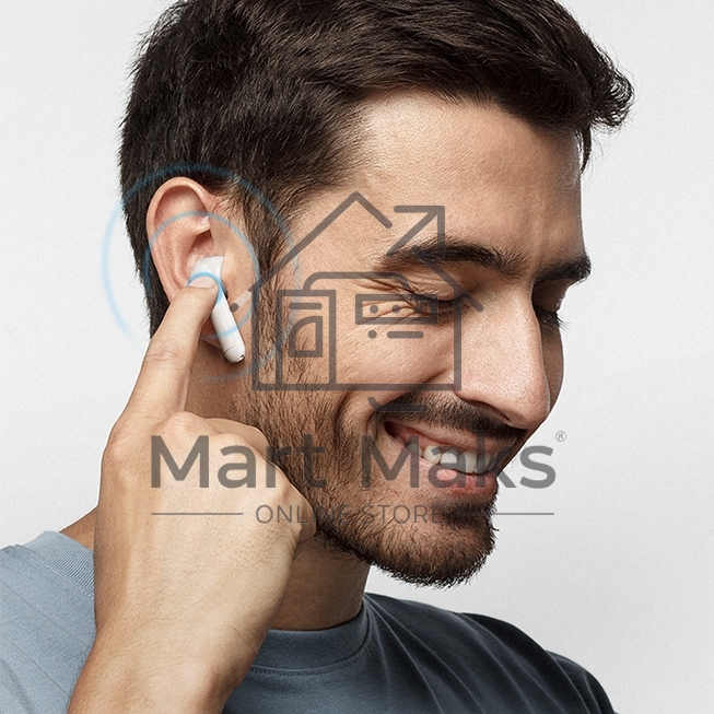 Наушники SoundPEATS TWS TrueAir QCC3020 Bluetooth 5.0 600мАч d14.2мм IPX5 белый