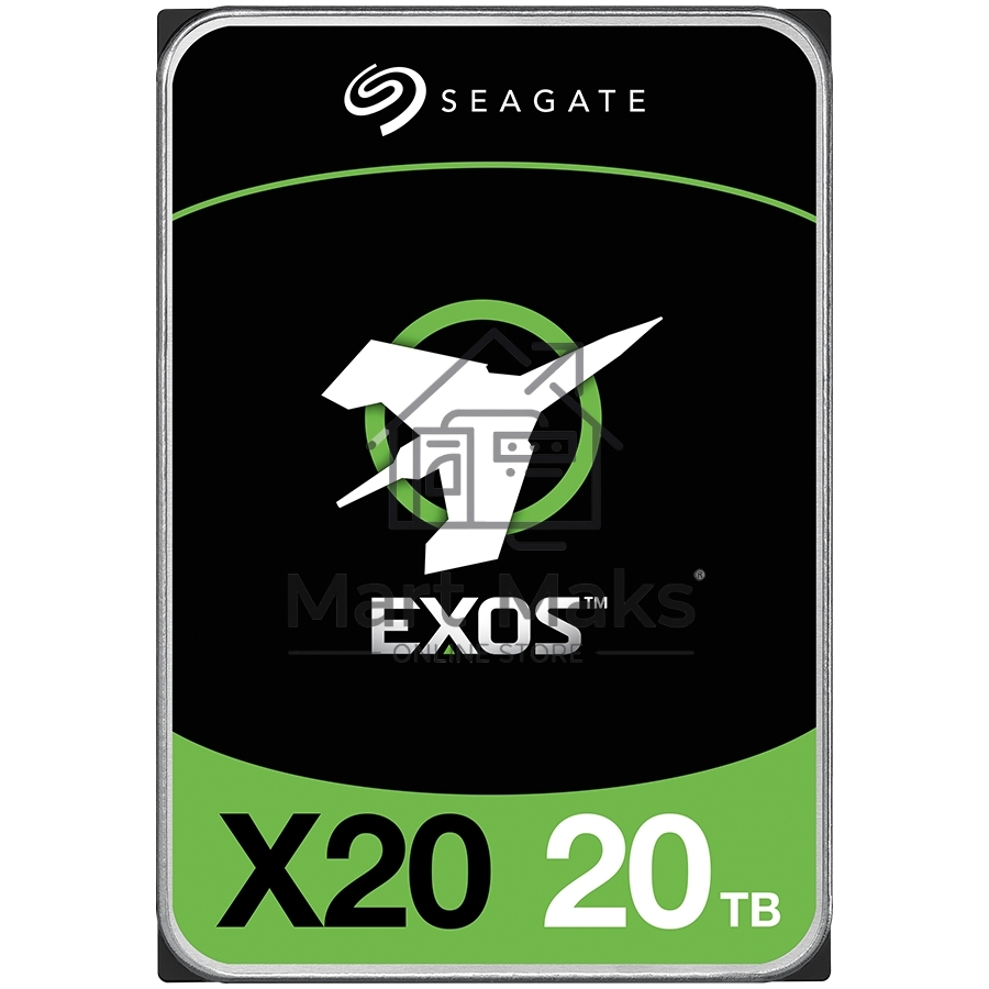 Жесткий диск Seagate HDD Server Exos X20 HDD 512E/4KN ( 3.5'/ 20TB/ SAS 12Gb/s / 7200rpm)