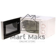 Микроволновая печь Mystery MMW-2013 белый, 20 л, 800 Вт, переключатели - поворотный механизм