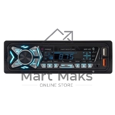 Автомагнитола Digma MCP-455, 1 DIN, Bluetooth, USB Type-A, AUX, пульт ДУ