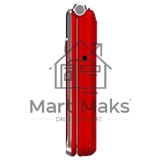 Мобильный телефон Maxvi E11 красный/серебристый