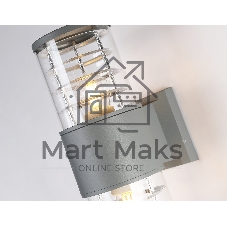Светильник Ambrella light ST2523/2 GR/CL серый/прозрачный IP54 E27/2 max 40W 305*110*155