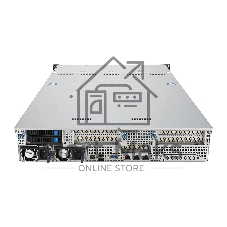 Серверная платформа ASUS RS521A-E12-RS24U, 2U, 1 x SP5 LGA 6096 360W, 24 x DDR5 6400/4800*, 24x 3.5'' NVMe hsb + 2x 2.5'' SATA, 2x M.2 22110, up to 1 PCIe Gen5 x8 LP + 1 OCP3.0, 2 x 1GbE RJ-45 LAN Intel i350-AM2, 1+1 2000W