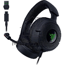 Гарнитура Razer Kraken V4 X чёрный, проводная, подсветка