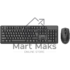 Комплект клавиатура+мышь Acer OCC501 проводной, USB, 1200 DPI, черный