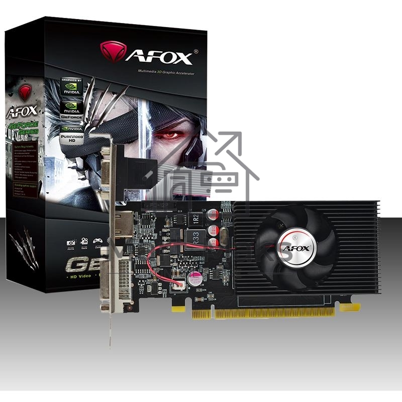 Видеокарта AFOX Geforce GT730 4GB DDR3 128Bit DVI HDMI VGA LP Single Fan