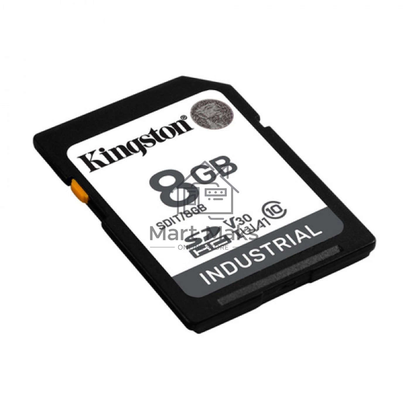 Флеш карта SDHC 8Gb Class10 Kingston <SDIT/8GB> Industrial Temperature Class