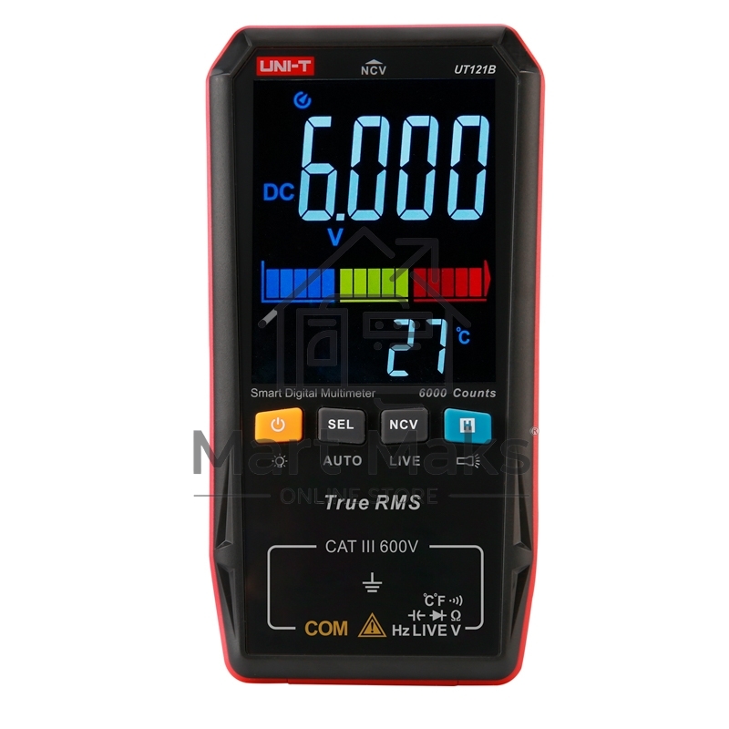 Мультиметр портативный СМАРТ UNI-T UT121B