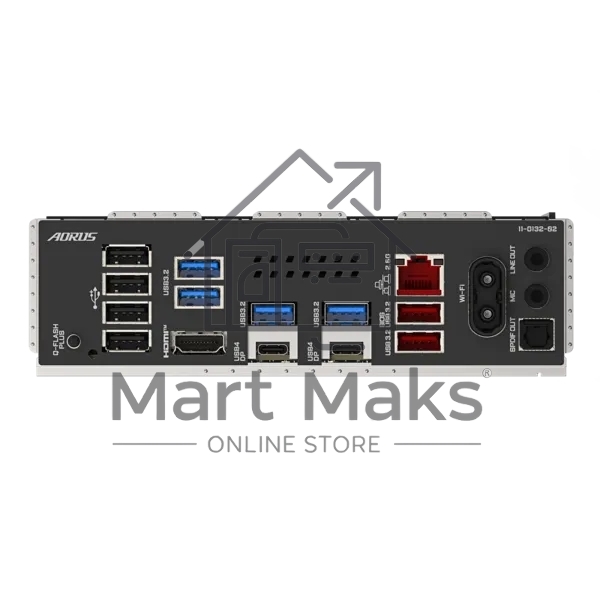 Материнская плата Gigabyte X870E AORUS ELITE WIFI7, AM5, AMD X870E, 4xDDR5, 4xSATA, 4xM.2, 1xPCI-E 5.0 x16, 1xPCI-E 4.0 x4, 1xPCI-E 3.0 x4, 1xHDMI, 1x 2.5Gb LAN, 4xUSB-A 3.2 Gen 1, 2xUSB-A 3.2 Gen 2, 4xUSB-A 2.0, 2xUSB-C 4.0, 2x3.5 мм, 7.1, ATX
