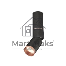 Светильник Ambrella Light XM6313145 SBK/PPG черный песок/золото розовое полированное MR16 GU5.3