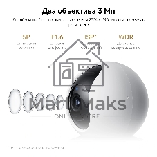 Поворотная IP-Камера Xiaomi Smart Camera C300 Dual EU