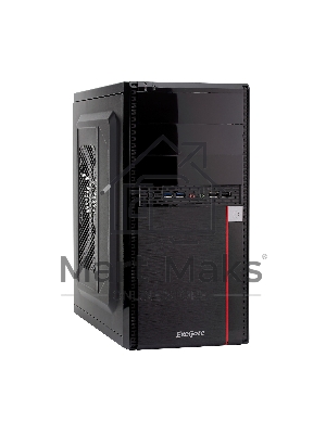 Компьютерный корпус Minitower ExeGate MA-371X Black, mATX (UN350, 120мм) 2*USB+2*USB 3.0, Audio