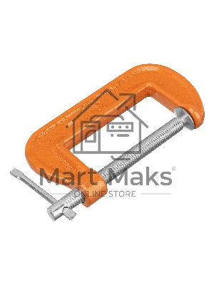 Набор: струбцины G-образные, 3 шт., 25-50-75 мм Sparta