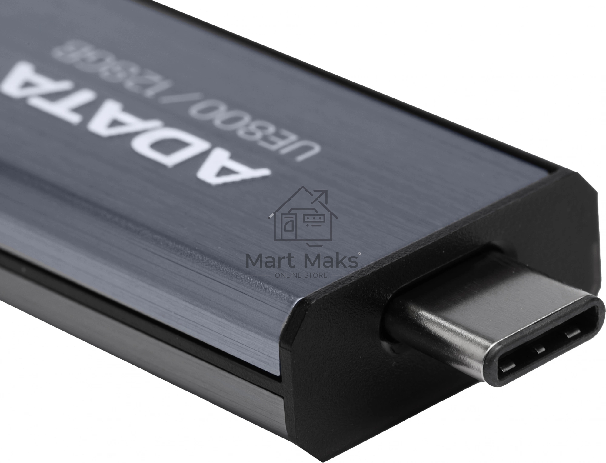 Флешка USB R/W ADATA R/W 128Gb Type-C UE800 AELI-UE800-128G-CSG USB3.2 серебристый