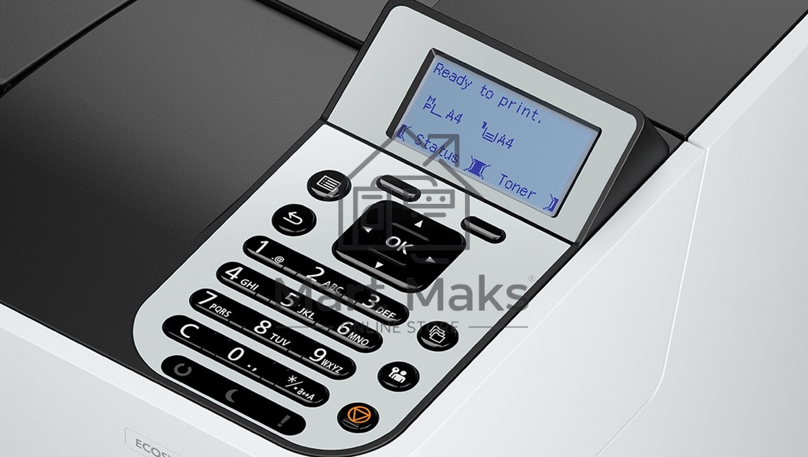 Принтер лазерный Kyocera Ecosys PA6000x (110C0T3NL0), A4, ч/б, печ. до 60 стр/мин., 1200 x 1200 dpi, USB, RJ-45, Air Print, Mopria