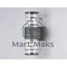 Светильник Ambrella light ST2523/2 GR/CL серый/прозрачный IP54 E27/2 max 40W 305*110*155