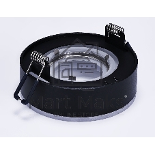 Светильник Ambrella light TN3332 SBK/FR черный песок/белый матовый GU5.3 D96*50
