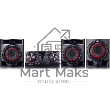 Минисистема LG XBoom CJ45 черный 720Вт FM USB BT