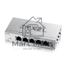 Коммутатор ZYXEL GS1200-5V3-EU0101F, 5×1 Гбит/с, управляемый