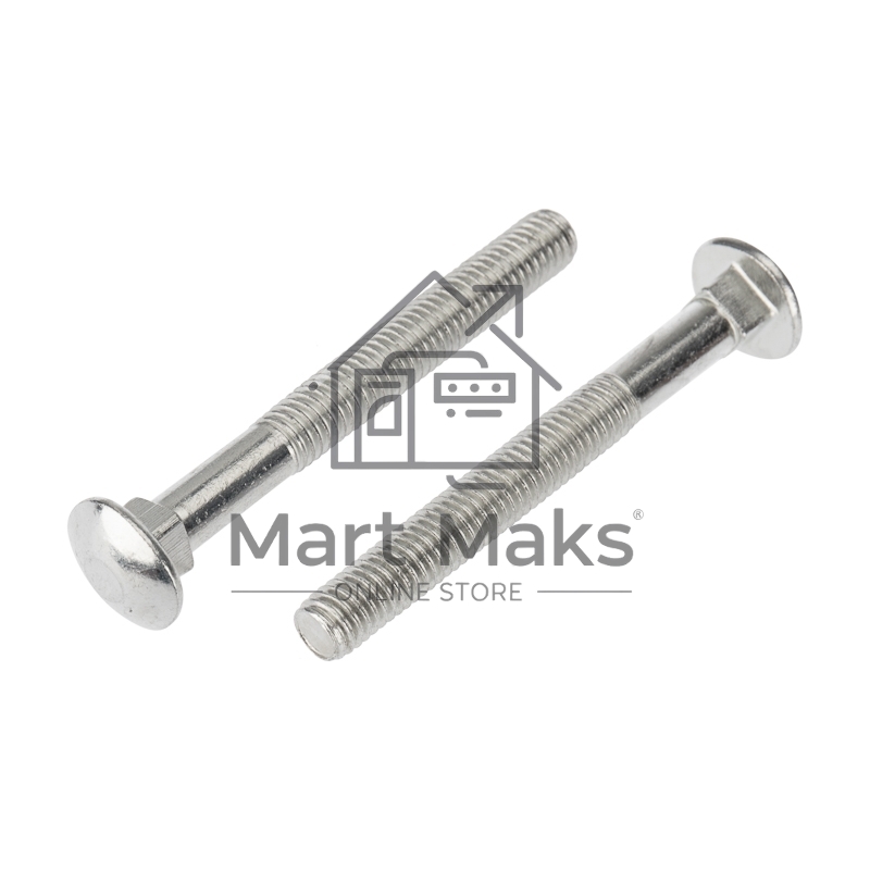 Болт мебельный Kranz DIN 603, 8х70, пакет (2шт.)
