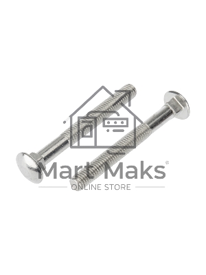 Болт мебельный KRANZ DIN 603, 8х70, пакет (2шт.)