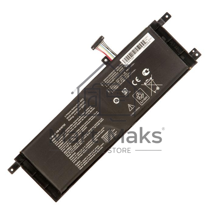 Аккумуляторная батарея для ноутбука Asus X453MA 7.2V 30Wh