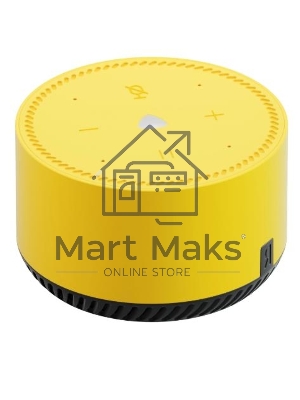 Умная колонка Яндекс Станция Лайт, 5Вт, с голосовым ассистентом Алиса, лимон