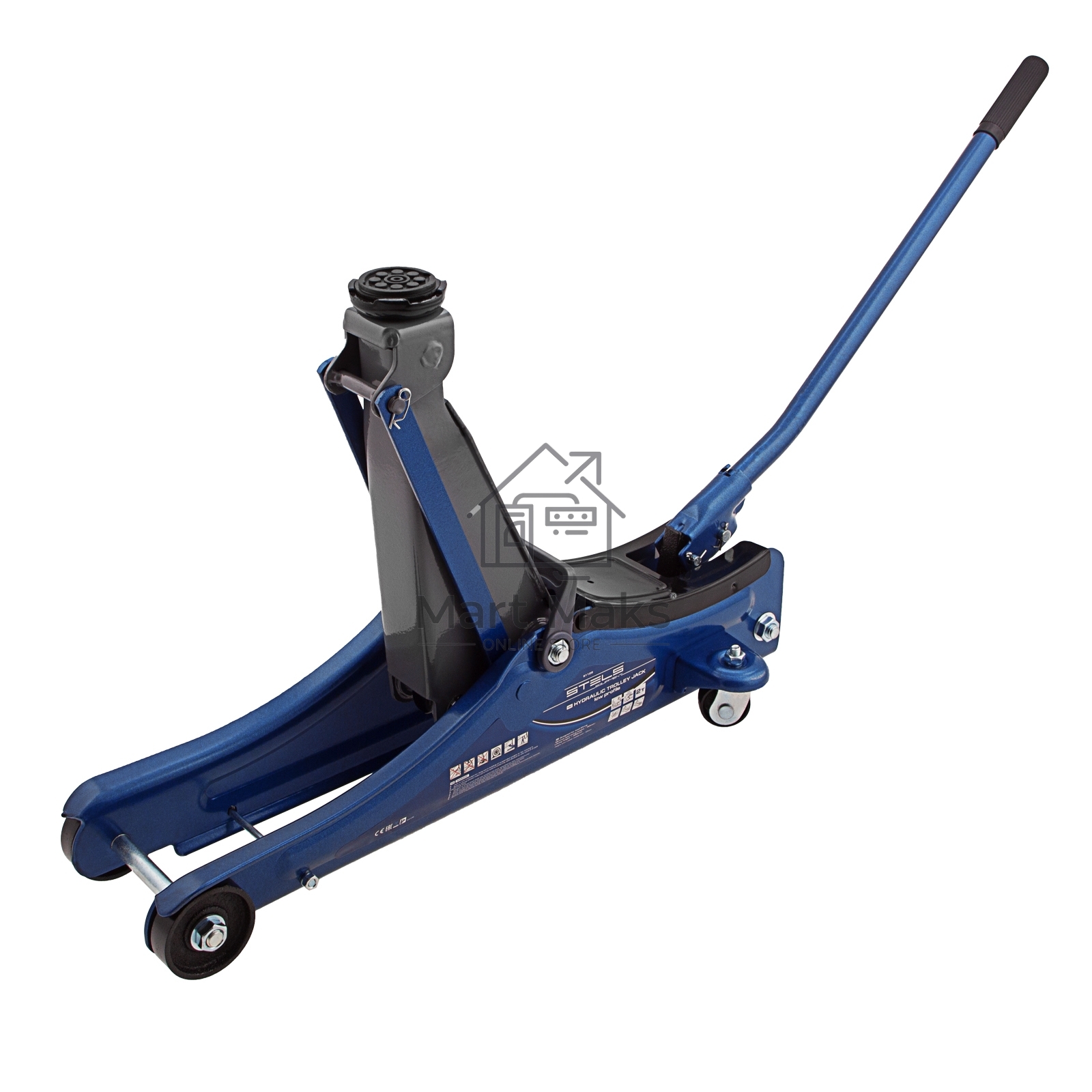 Домкрат STELS 51129гидравлический подкатной 2 тонны low profile 80-380мм