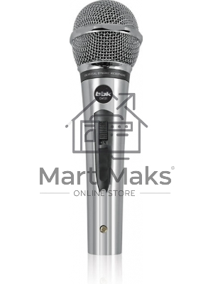 Микрофон проводной BBK CM131 5м серебристый