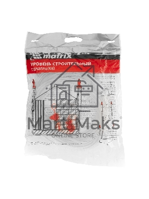 Гидроуровень Matrix удлиненная колба, рельефная градуировка, 20 м