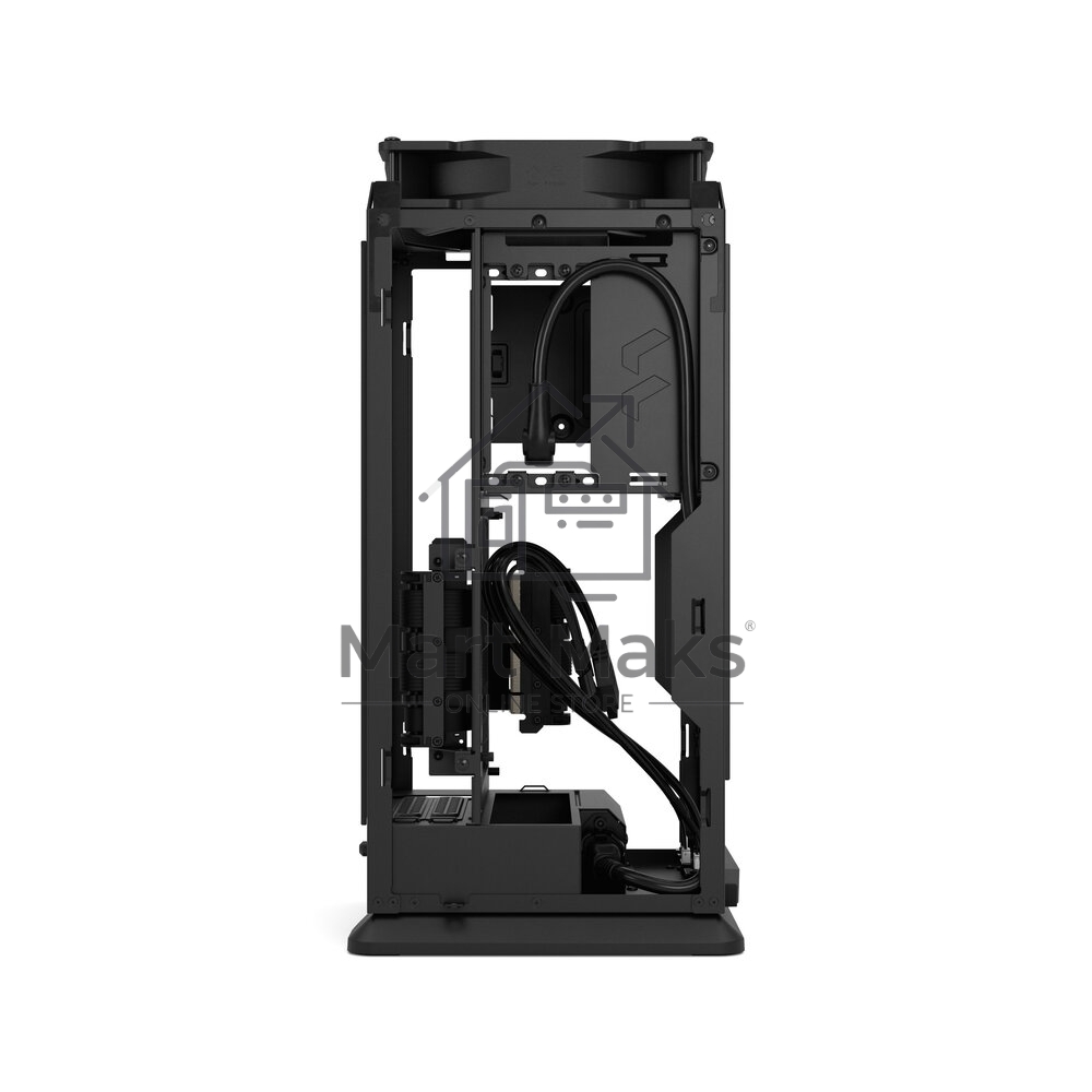 Компьютерный корпус без блока питания Fractal Design Mood, Mini-Tower, 1x180mm, 2xUSB-A 3.0 + 1xUSB 3.2 Type-C, SFX PSU Support, mITX Black