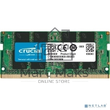 Оперативная память Crucial Premier, DDR4, 16GB (1x16GB), 3200 MHz, CL22, без радиатора, SO-DIMM, (OEM)