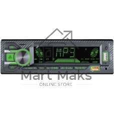 Автомагнитола Digma MCP-515, 1 DIN, Bluetooth, USB Type-A, AUX, пульт ДУ