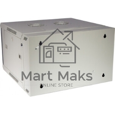 Шкаф коммутационный Lanmaster (TWT-CBW3M-12U-6X6-GY) настенный 12U 600x600мм пер.дв.металл задн.дв.спл.стал.лист 2 бок.пан. 60кг серый 441мм