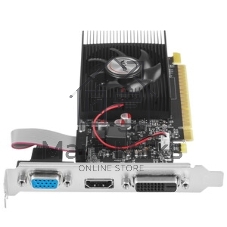 Видеокарта AFOX GeForce GT 740 Low Profile 4Gb (AF740-4096D3L3) 128Bit DVI HDMI VGA, Single fan