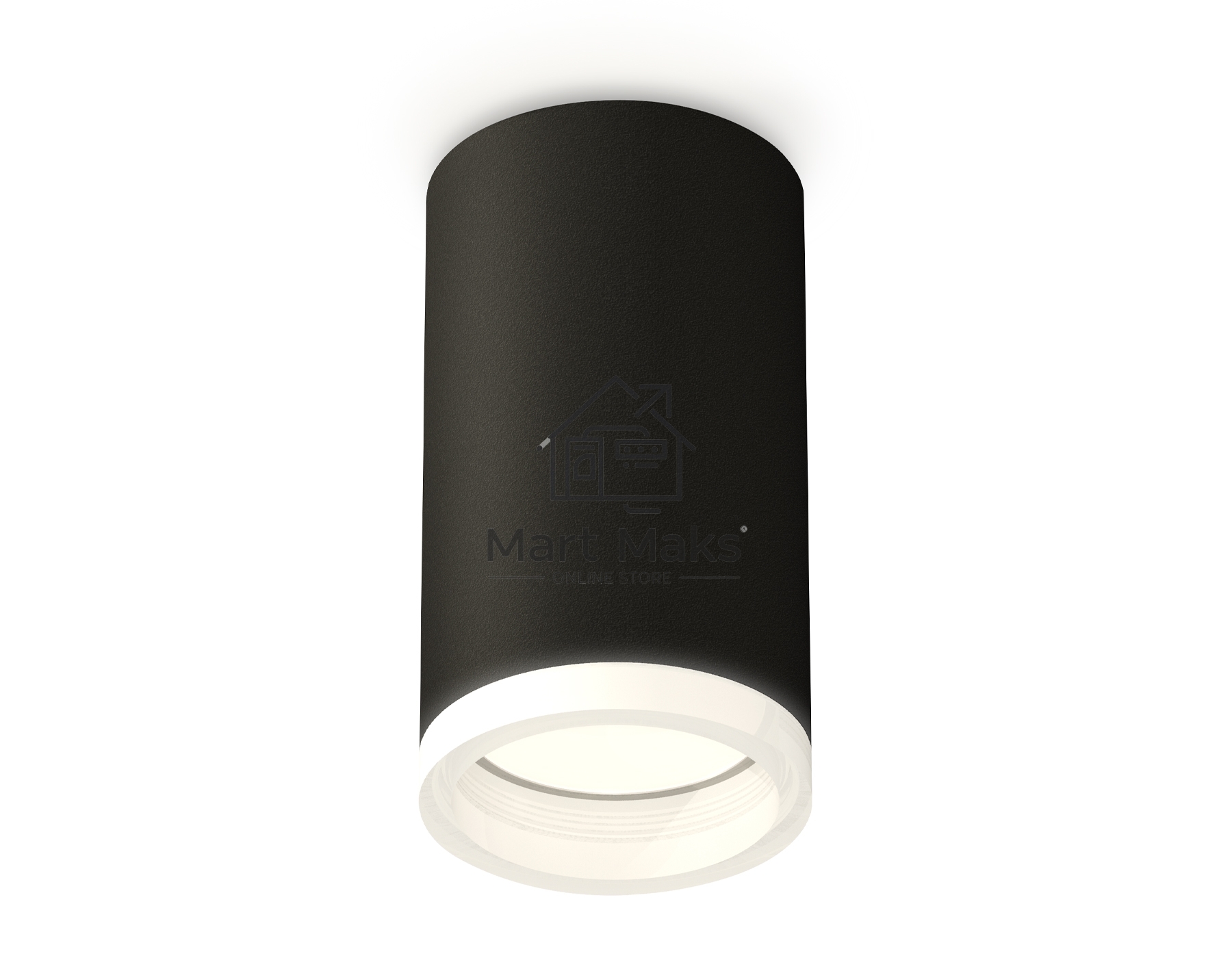 Светильник Ambrella Light XS6323040 SBK/FR черный песок/белый матовый MR16 GU5.3 (C6323, N6245)