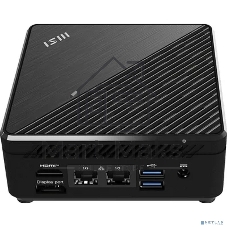 Неттоп MSI Cubi N ADL S-281XRU N100 (0.8) 8Gb SSD256Gb UHDG без ОС 2xGbitEth WiFi BT 65W черный (9S6-B0A921-281)
