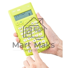 Калькулятор научный Deli E1710A/GRN зеленый 10+2-разр.