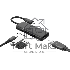 USB-концентратор A4Tech DST-40C, USB Type-C, USB/HDMI, USB Type-C