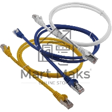 Патч-корд Lanmaster LAN-PC45/S5E-15-VI FTP RJ-45 вил.-вилка RJ-45 кат.5E 15м фиолетовый LSZH