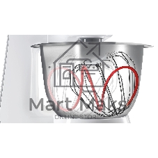 Кухонный комбайн Bosch MUM58720 1000Вт красный/серебристый