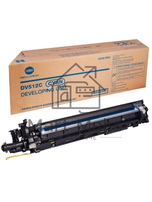 Блок проявки Konica-Minolta bizhub C224/284/364/454/554 синий DV-512C