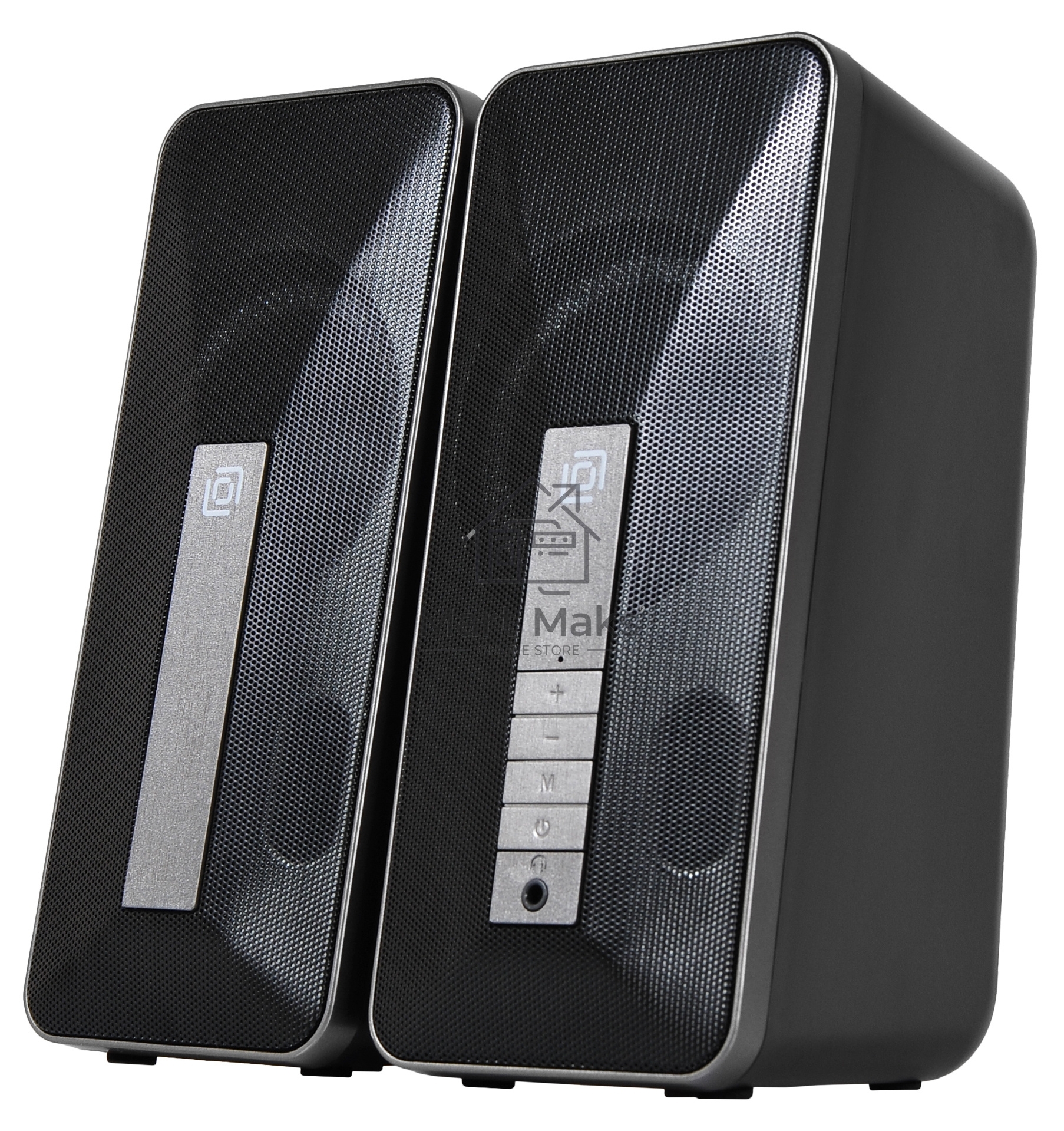 Портативная колонка Oklick OK-130 2.0 черный BT