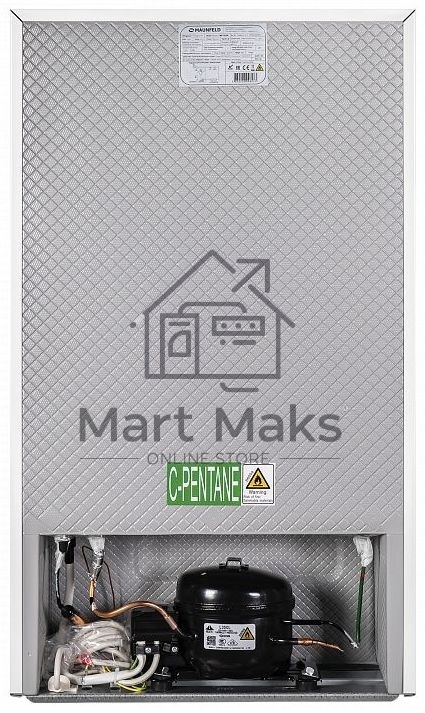 Холодильник Maunfeld MFF83W белый мат. однокамерный 85л