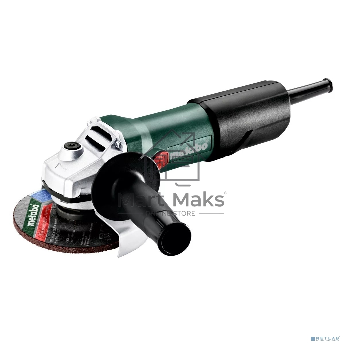 УШМ Metabo WEV 850-125  603611000 850вт,125мм,регулировка,картон